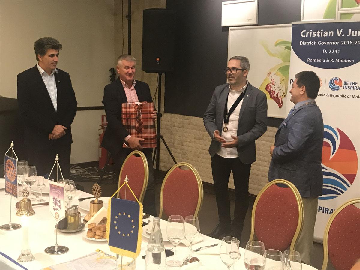 Rotary 2018 – Vizita guvernatorului Districtului 2241, Cristian Jurji